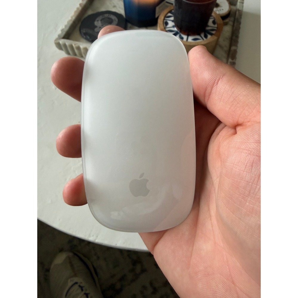 Apple Magic Mouse A3204 White Silver Wireless Rechargeable USB-C EMC 8537